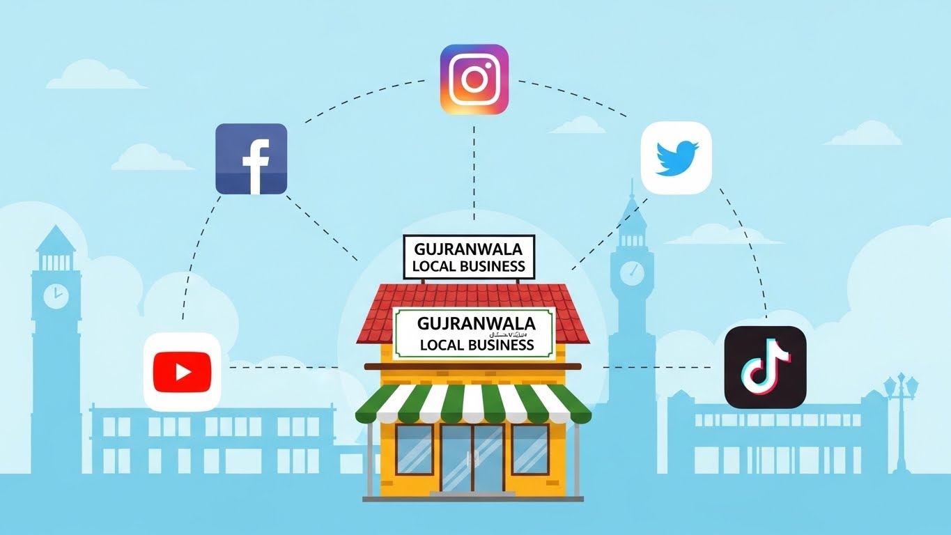 best social media agency in gujranwala, digital marketing gujranwala, social media marketing pakistan, seo services pakistan, facebook ads gujranwala, instagram marketing services, digital agency gujranwala, online marketing pakistan, website development pakistan, local seo gujranwala, google ads services, youtube marketing agency