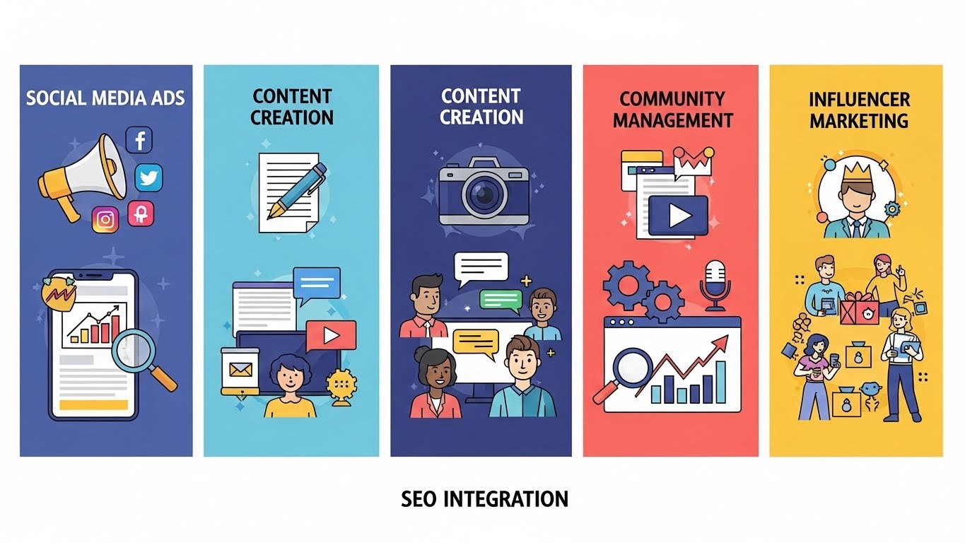 digital marketing strategies, digital strategy marketing, online marketing plan, SEO strategy, content marketing strategy, social media marketing, PPC strategy, email marketing, marketing automation, digital growth strategy, small business marketing, enterprise digital marketing, healthcare digital marketing, local SEO strategy, digital marketing framework, marketing strategy services